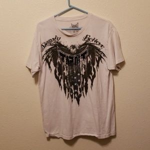 Tap out mens L t-shirt